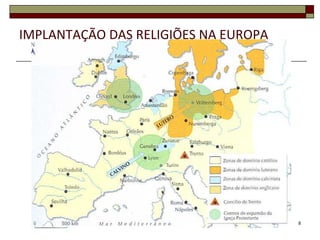 In Rumos da História 8, Aníbal Barreira e Mendes Moreira, EDIÇÕES ASA IMPLANTAÇÃO DAS RELIGIÕES NA EUROPA 