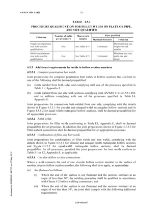As1554.1 2011-welding steel structure | PDF