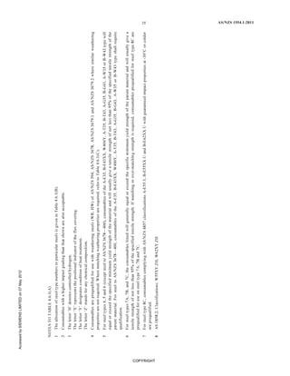 As1554.1 2011-welding steel structure | PDF