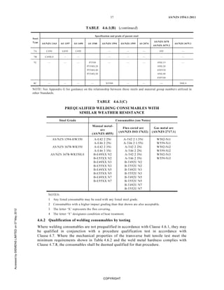 As1554.1 2011-welding steel structure | PDF
