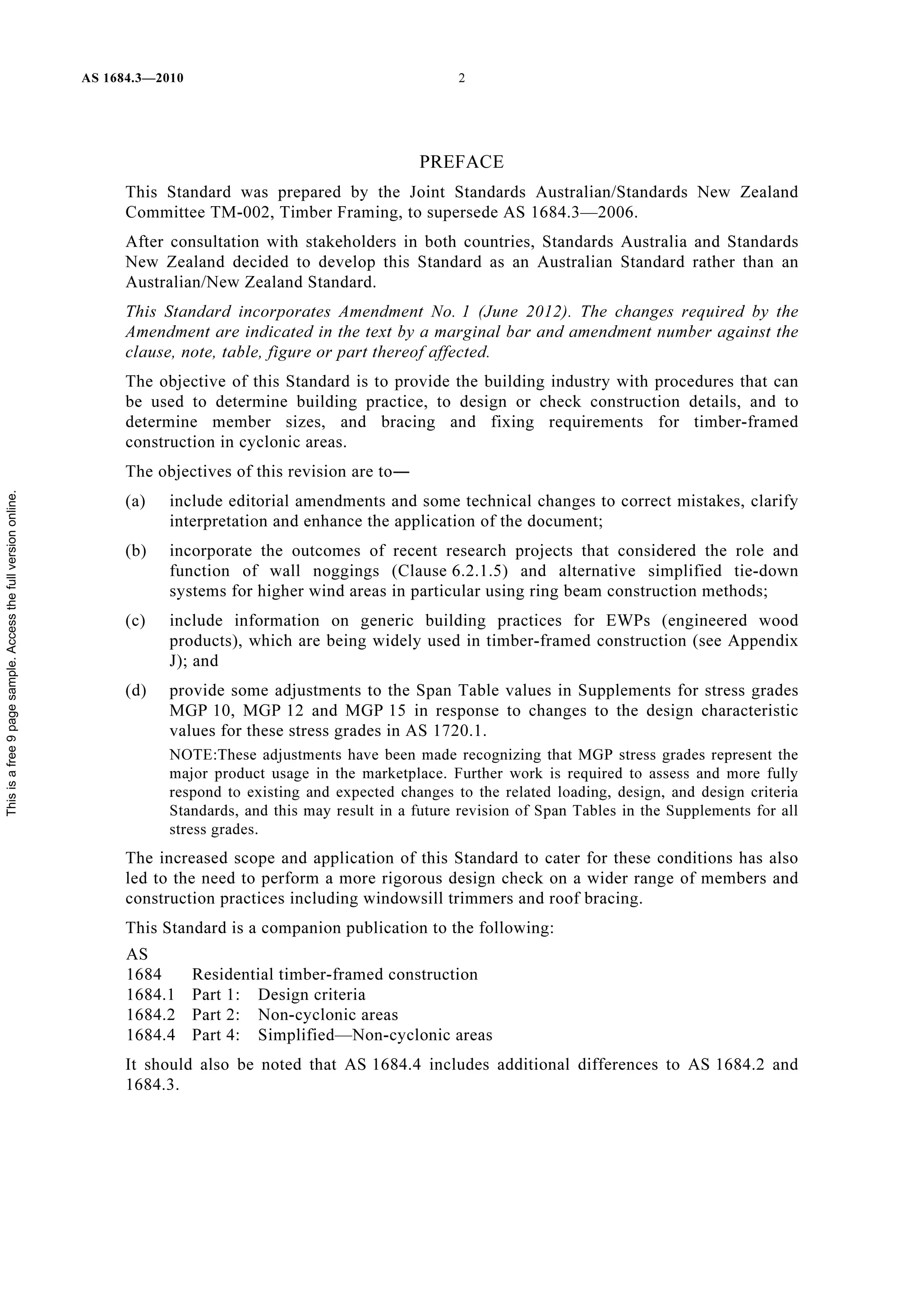 As 1684 3 2010 residential timber framed construction cyclonic areas pdf