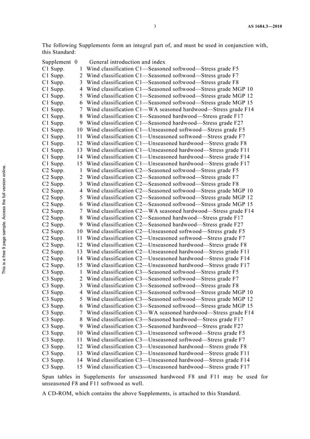 As 1684 3 2010 residential timber framed construction cyclonic areas pdf
