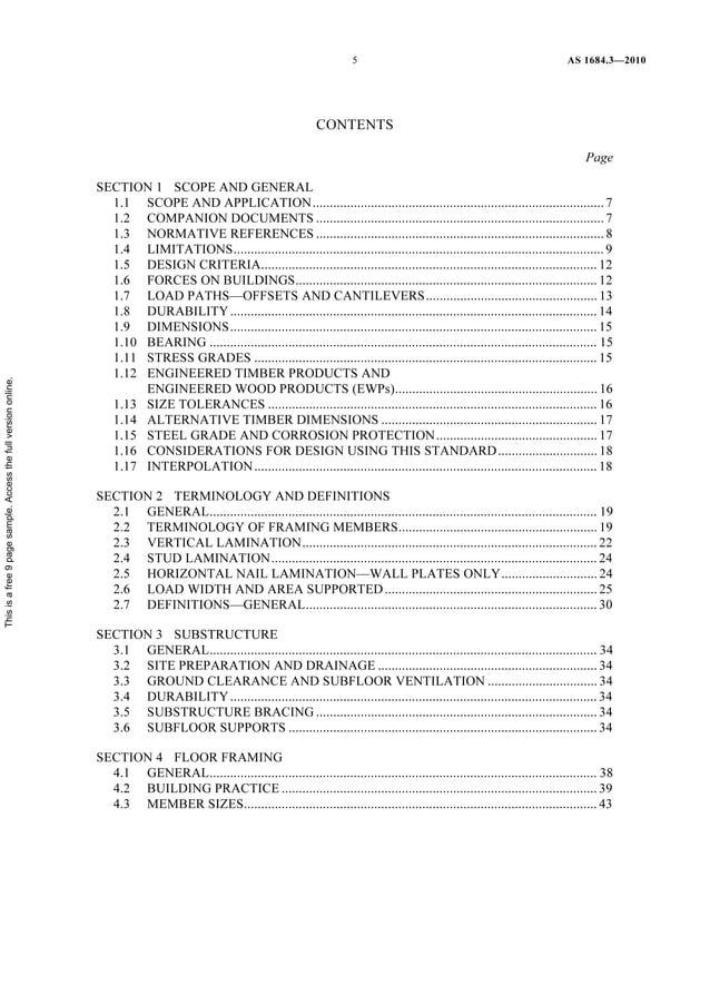 As 1684 3 2010 residential timber framed construction cyclonic areas pdf