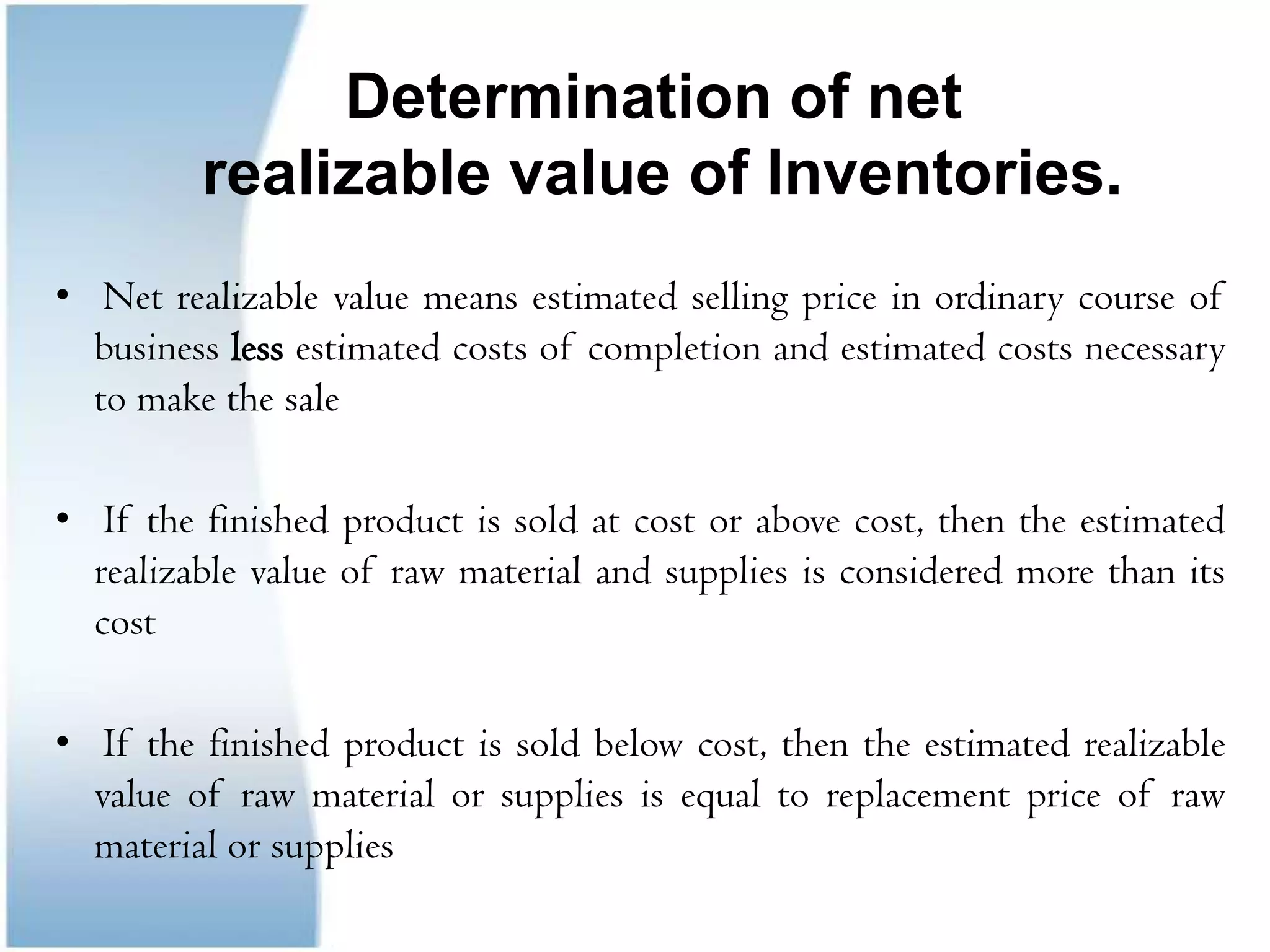 Other Expenditure directly attributable to the acquisition.	Less :Duties and taxes recoverable by enterprises from taxing authorities