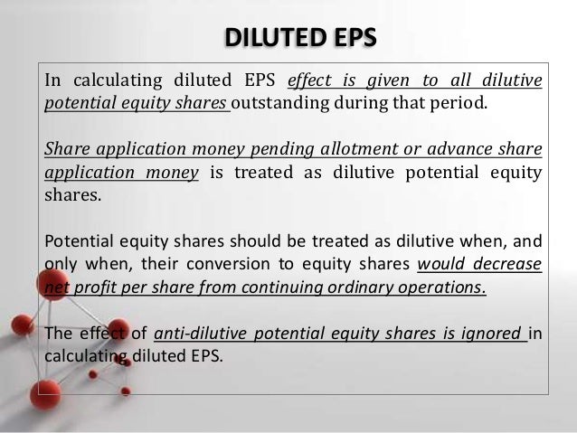 When computing diluted earnings per share stock options are
