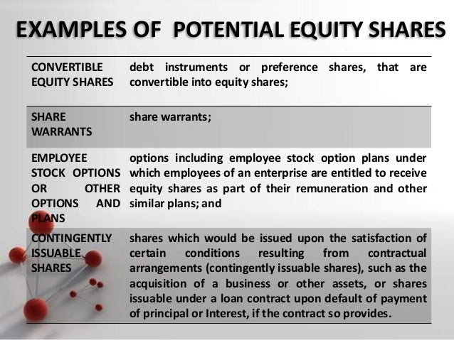 Employee stock options eps dilution