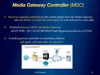 (3)  Phone to PhoneNeed more gateways  that connect IP network to phone network