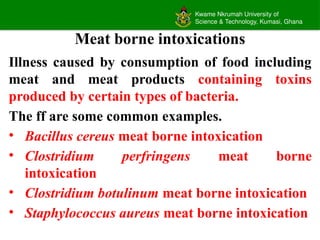 Comprehensive Overview of Meat Borne Diseases and Their Prevention | PPTX