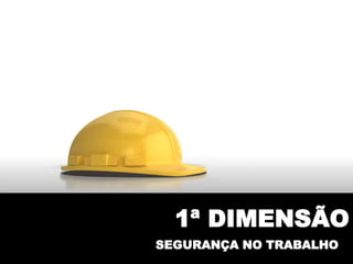 1ª DIMENSÃO
Embedded PowerPoint Video
SEGURANÇA NO TRABALHO
 
