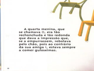 As 5 amigas   vogais