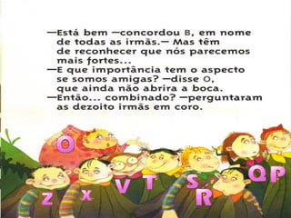 As 5 amigas   vogais