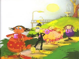 As 5 amigas   vogais