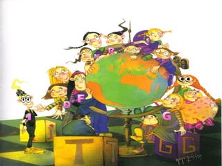 As 5 amigas   vogais