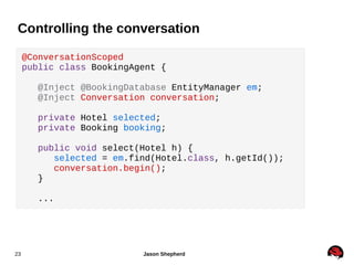 Annotation based configuration 