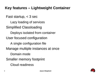 Context and Dependency Injection Integration Testing with Arquallian demo 