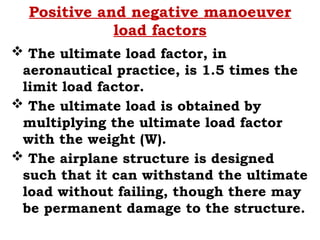 vn diagram and loads acting on aircraft and its description.pptx