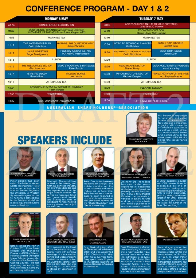 ASA Conference Brochure