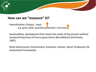 Building SI on a Rock: Is a systems perspective essential for integrated crop livestock systems?