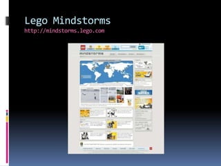 Lego Mindstorms
http://mindstorms.lego.com
 