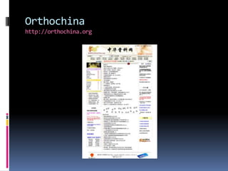 Orthochina
http://orthochina.org
 