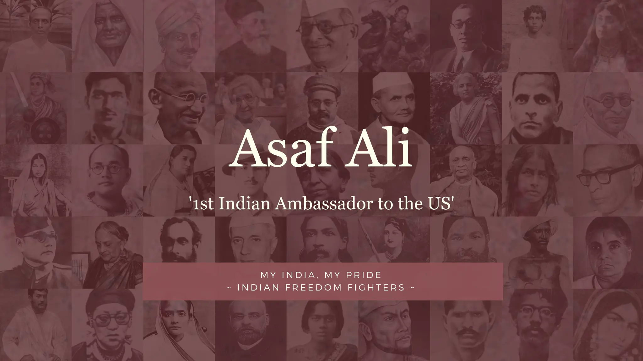 Asaf Ali - Freedom Fighters of India (Pride of India) | PPTX
