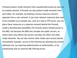 Cisco ASA Firewall Presentation - ZABTech center Hyderabad | PPTX