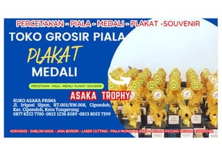 Distributor Grosir Piala Trophy Murah - Asaka Prima