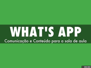 A sala de aula e os livros