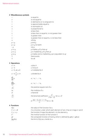 As & a_level_further_mathematics_2014_syllabus | PDF