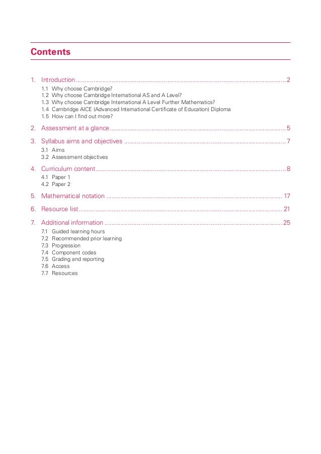 As & a_level_further_mathematics_2014_syllabus