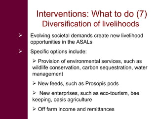 Livestock revolution: Exploiting the potential of Kenya's Arid and Semi Arid lands, November 2008