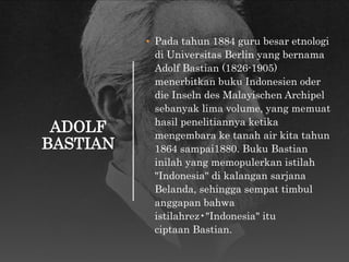 Asal Usul nama Indonesia (UTS); Reyhan Rama D.H; 1212200080; Manajemen ...