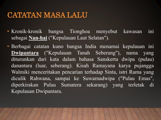 Asal Usul nama Indonesia (UTS); Reyhan Rama D.H; 1212200080; Manajemen ...