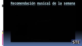 Recomendación musical de la semana