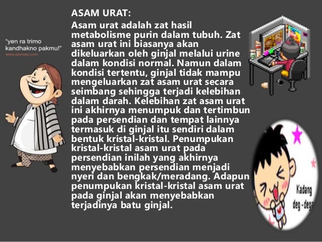 12 Anjuran Makanan Untuk Penderita Asam Urat 12 Anjuran Makanan Untuk Penderita Asam Urat