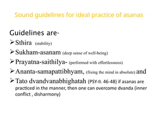 Comprehensive Guide to Asana: Yoga Postures for Stability and Well ...