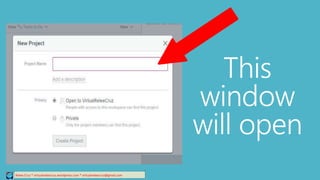 This
window
will open
Relee Cruz * virtualreleecruz.wordpress.com * virtualreleecruz@gmail.com
 