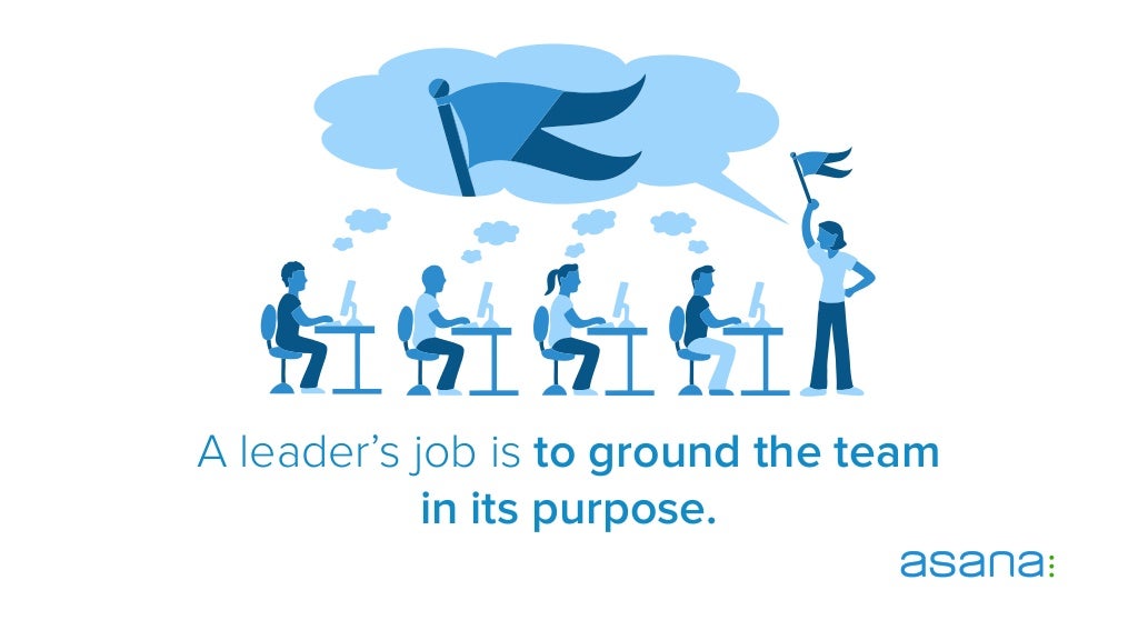 A leader’s job is to