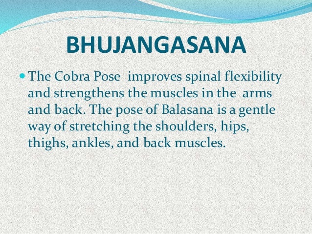 Asana for spinal care ppt