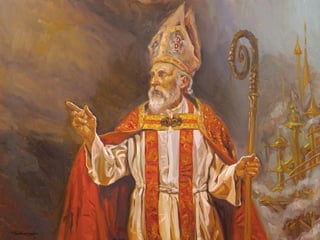 MILÁN :  residencia del Emperador.   -cátedra oficial de retórica en el palacio imperial.   - lugar de conversión y bautismo.   CASICIACO : Una villa en la campiña de Milán.   - lugar de retiro preparación para el Bautismo.   - aquí escribió varios tratados filosóficos en diálogo  con sus amigos.   HIPONA : Sede diocesana de Agustín.   - ordenación sacerdotal.   - consagración como Obispo.  - residencia de Agustín desde 391 hasta 430  (SU MUERTE)     - 3  MONASTERIOS AGUSTINIANOS  (uno de monjes,  otro de clérigos y otro de vírgenes). Textos: P. Pedro Rubio Montaje:  DEME F. 2010 