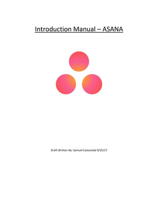 Asana Tutorial Pdf Asana+manual | PDF