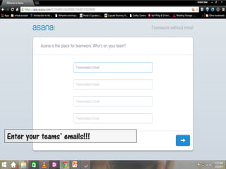 Enter your teams’ emails!!!
 