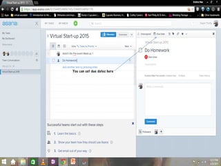 You can set due dates here
 