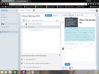 There’s the due date
tab
 