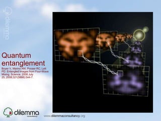 Quantum entanglementBoyer V, Marino AM, Pooser RC, Lett PD. Entangled Images from Four-Wave Mixing. Science. 2008 July 25, 2008;321(5888):544-7.