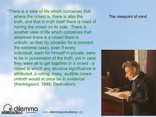 Feeling differentBeing disconnected from the interbrain