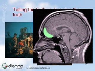 Atypical Asperger syndrome Primary abnormality is lack of empathy, partly due to failure of non-verbal interpretation (‘face blindness’)Ability to make relationships but not to keep themLack of empathy may lead to antisocial behaviour, but greater problem is lack of persuasiveness and ‘social influencing power’Picture on left from Pelphrey et al, 2002 and on right from the film, “Ripley’s game” starring Matt Damon as Ripley24 November 2009