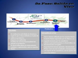 Equipo del proyecto con conocimientos sobre metodología ASAPActividadesValidar el alcance del proyecto.