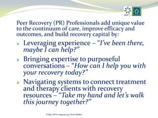 Rutt Ridbeck Introducing CRPA-Family - Latest PR Certification in NYS | PDF