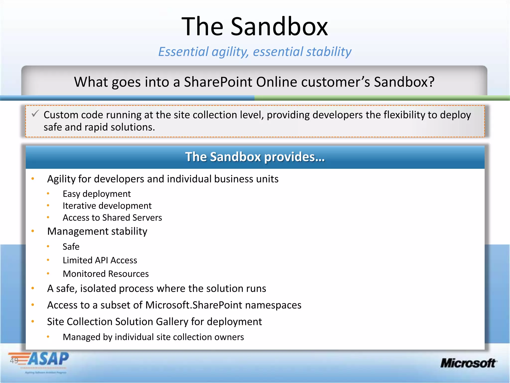 The Sandbox




49
 
